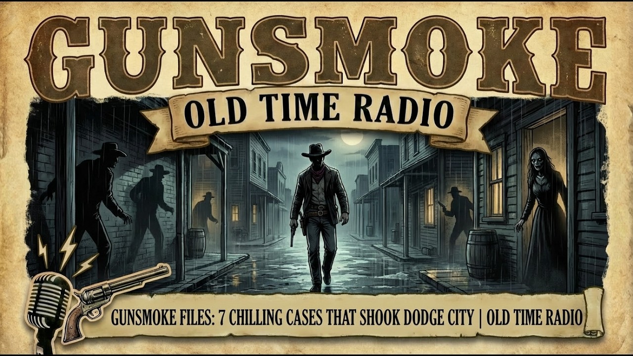Gunsmoke Files: 7 Chilling Cases That Shook Dodge City | Old Time Radio