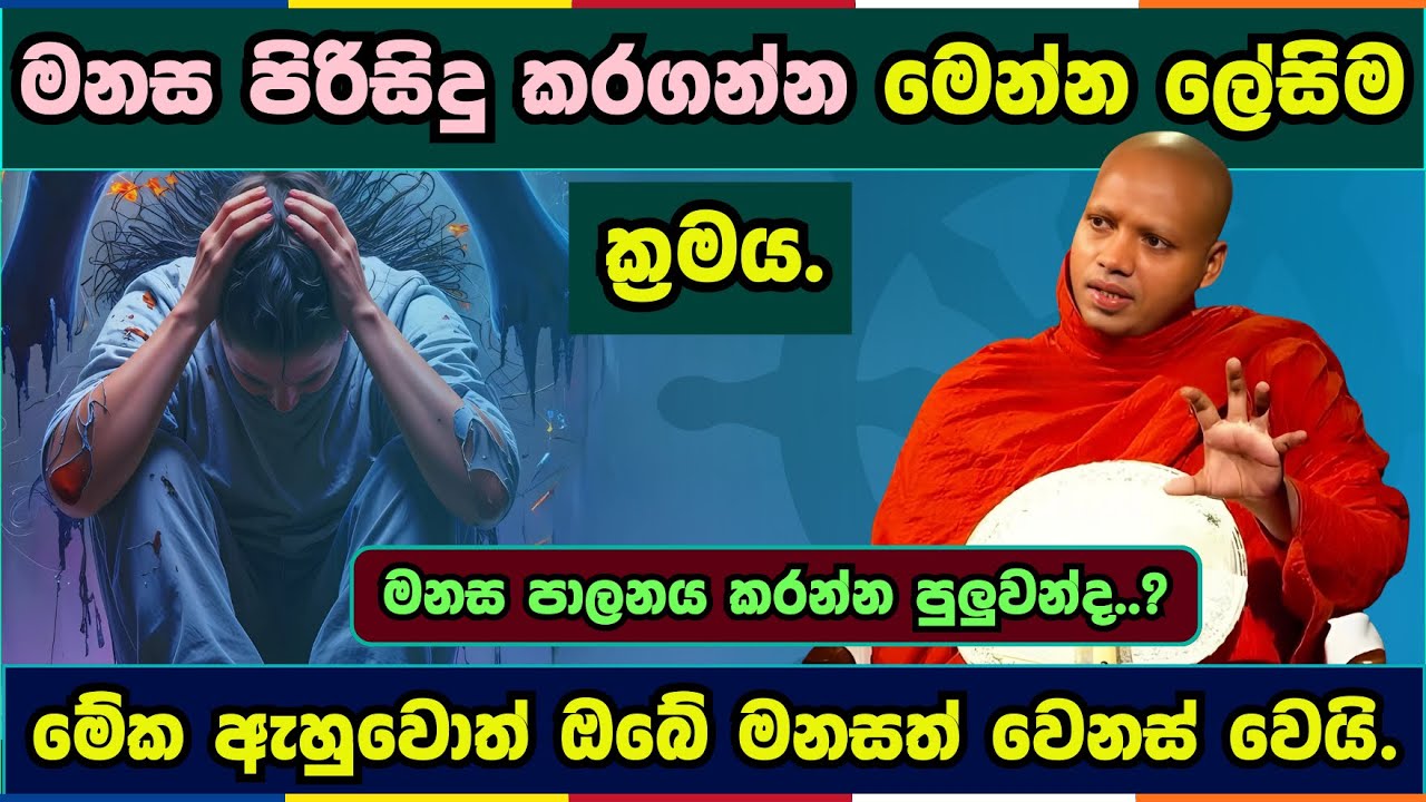 මනස පාලනය කරන්න පුලුවන්ද..? | Hasalaka seelavimala thero | හසලක සීලවිමල හිමි | #බණ #ධර්මදේශනා