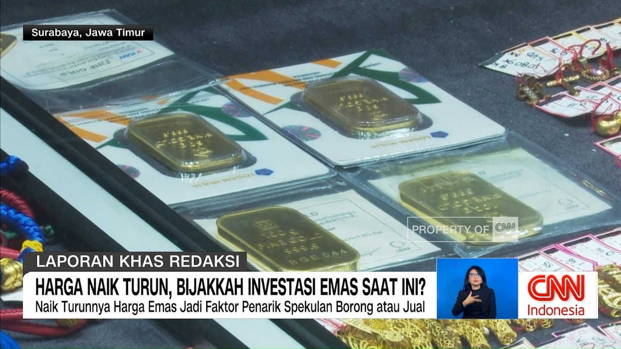 Harga Naik Turun, Bijakkah Investasi Emas Saat Ini?