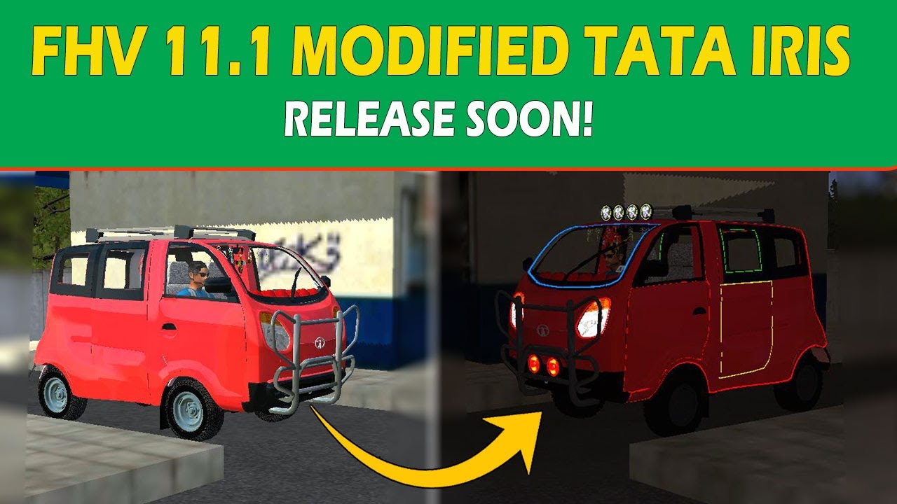 TATA IRIS MODIFIED | FHV11.1 | Bus Simulator Indonesia | Free Bussid Mod | Harivids