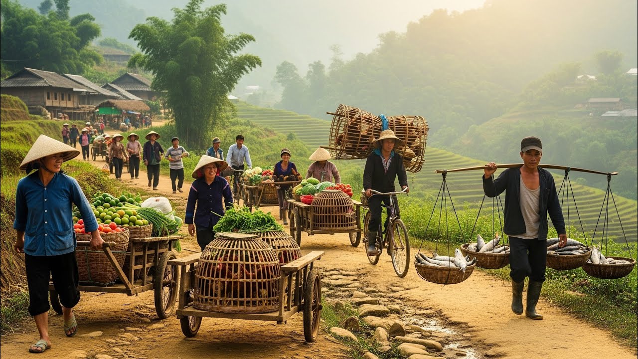 What’s Inside a Vietnam Mountain Market? | Surprising Village Traditions