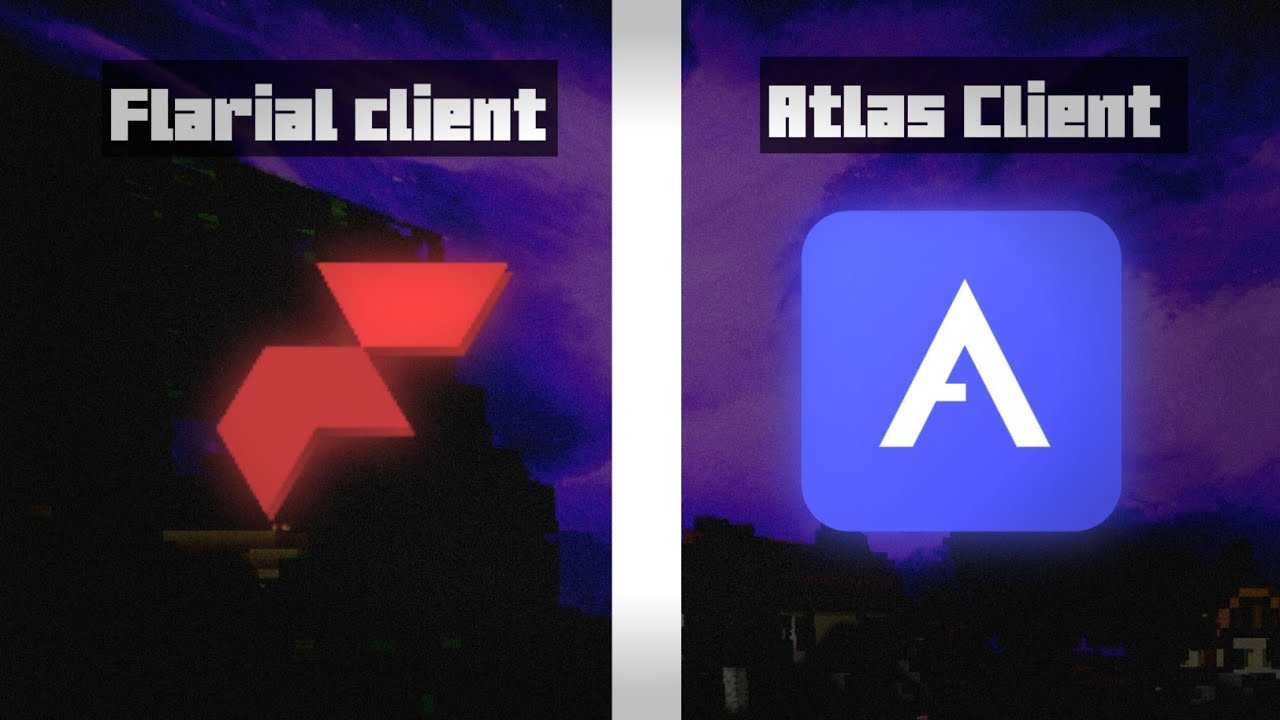 Flarial client против Atlas client! Какой лучше?