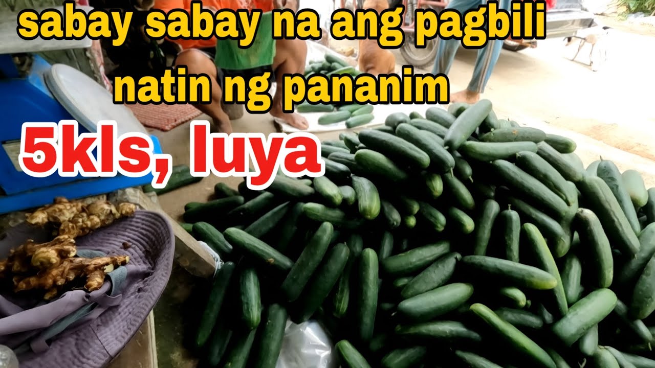 Bumili na tayo ng luya para sa paminhian