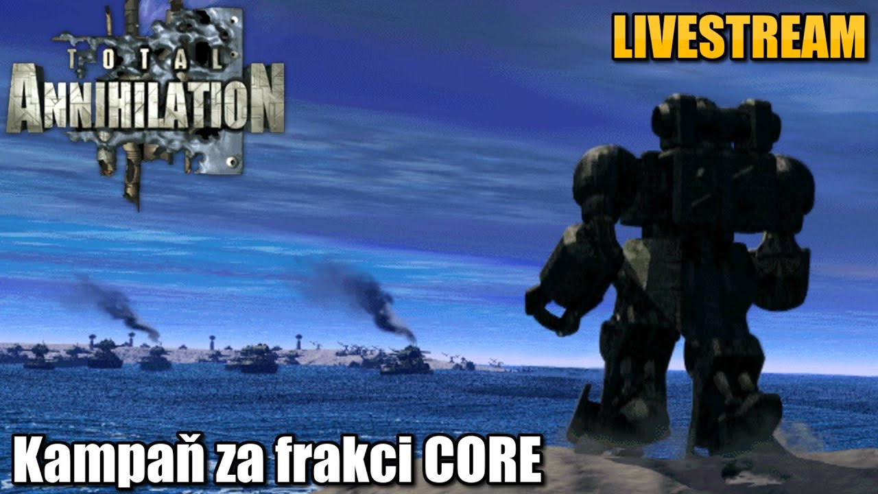 Je třeba taky poř&aacute;dně vyzkou&scaron;et i frakci CORE v Total Annihilation