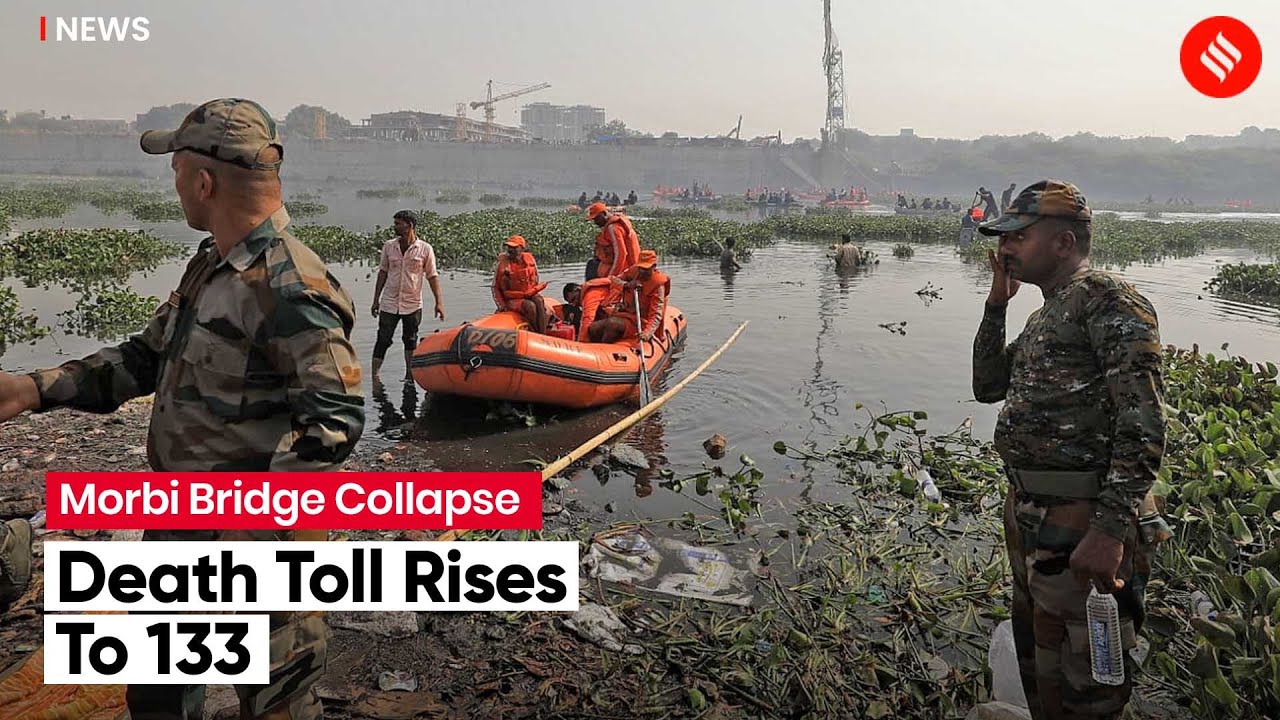 Gujarat bridge collapse death toll rises to 133, 93 injured being treated