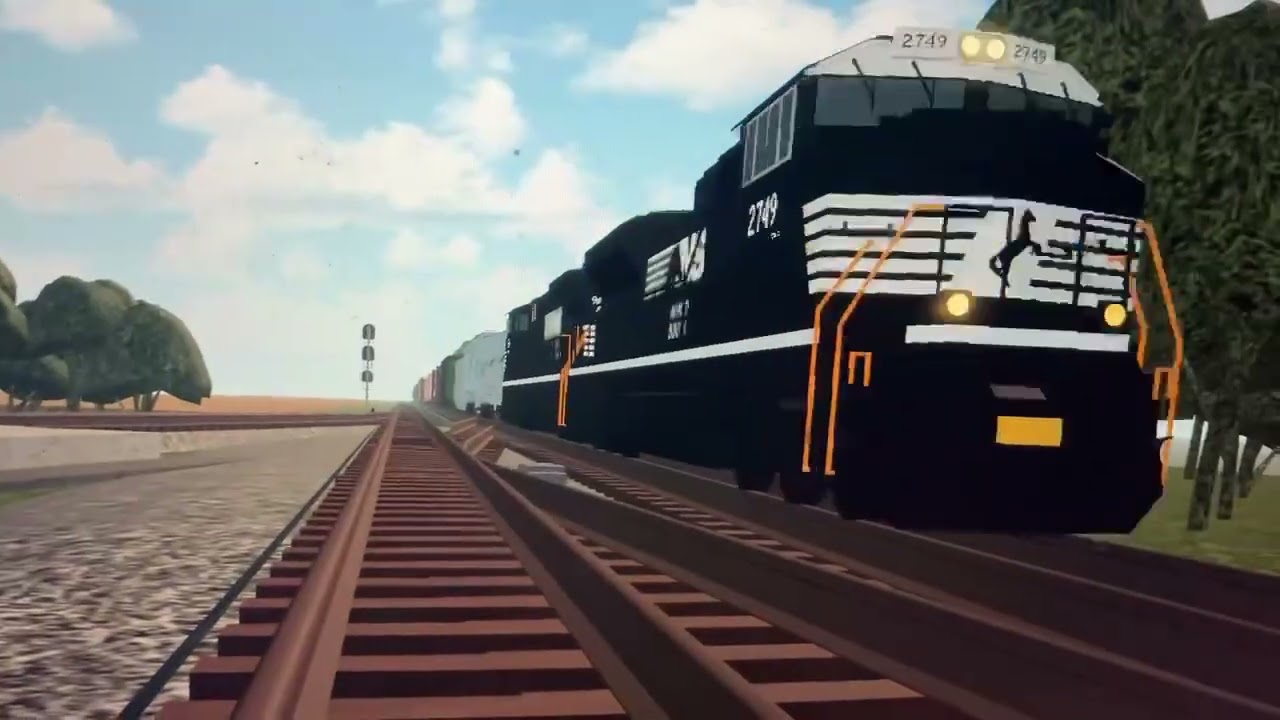 NS 173 lead with 2749 & a 90s Dash 9 in SL 