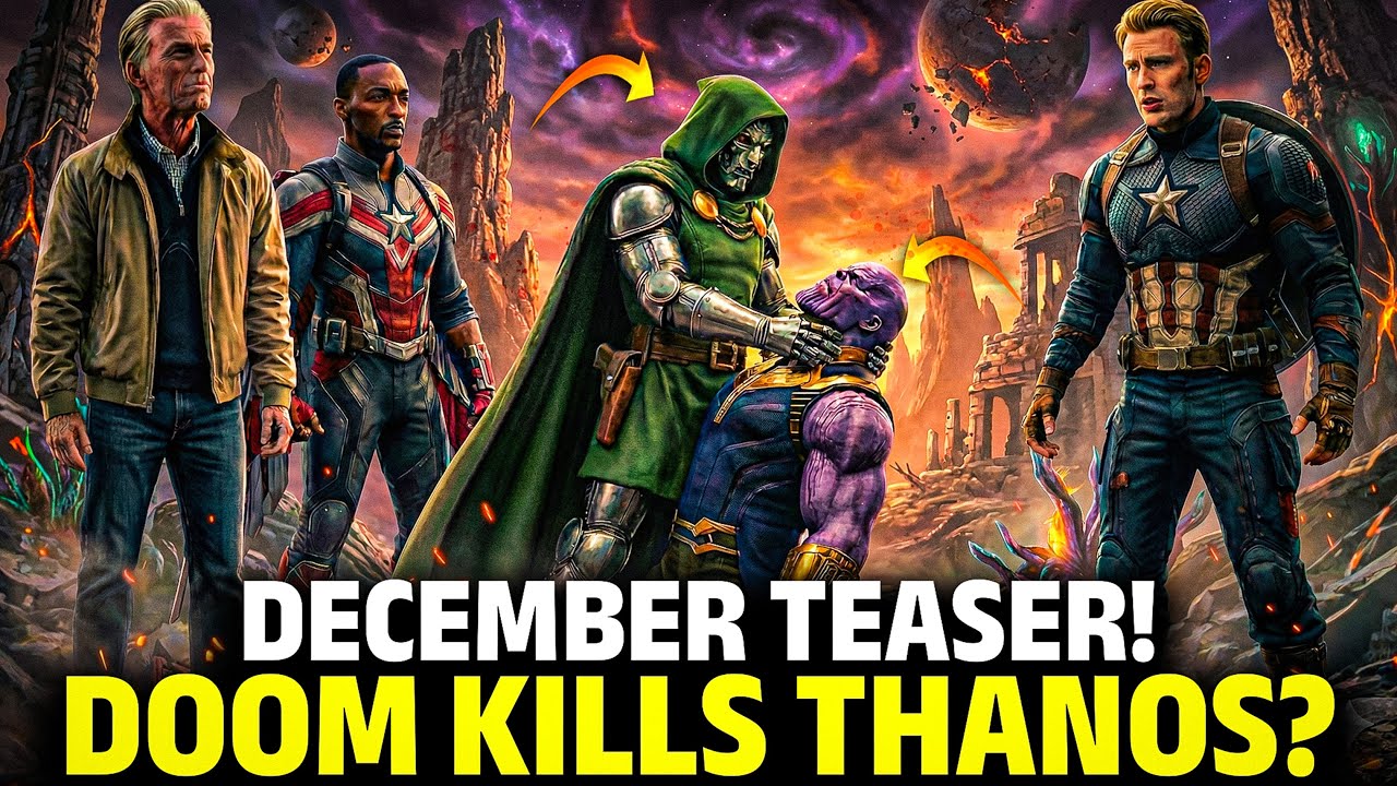 🔥 Doctor Doom Kills Thanos — MCU’s Darkest Twist in Avengers: Doomsday
