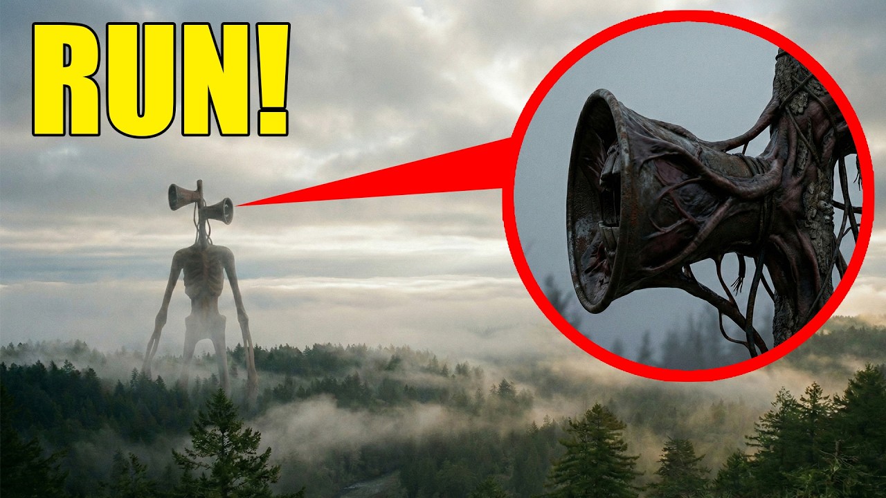 Drone catches TALL SIREN HEAD in REAL LIFE! (Proof It's REAL!)