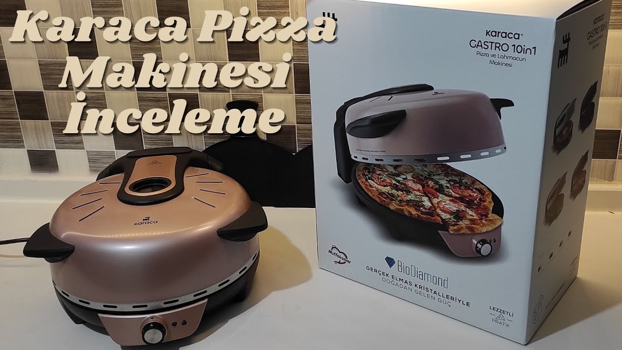 Karaca Pizza, Pide, Lahmacun Makinesi inceleme videomuz