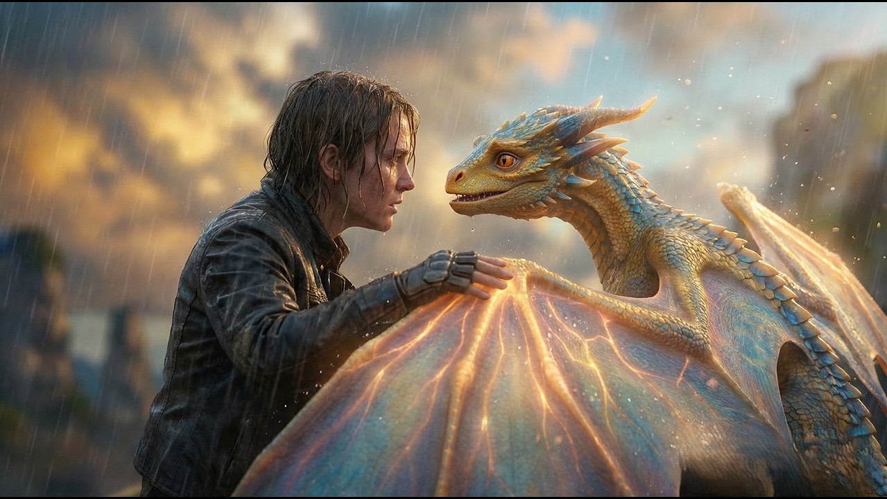 “The Dragon Princess Couldn’t Fly… Until a Human Mechanic Risked Everything to Fix Her”
