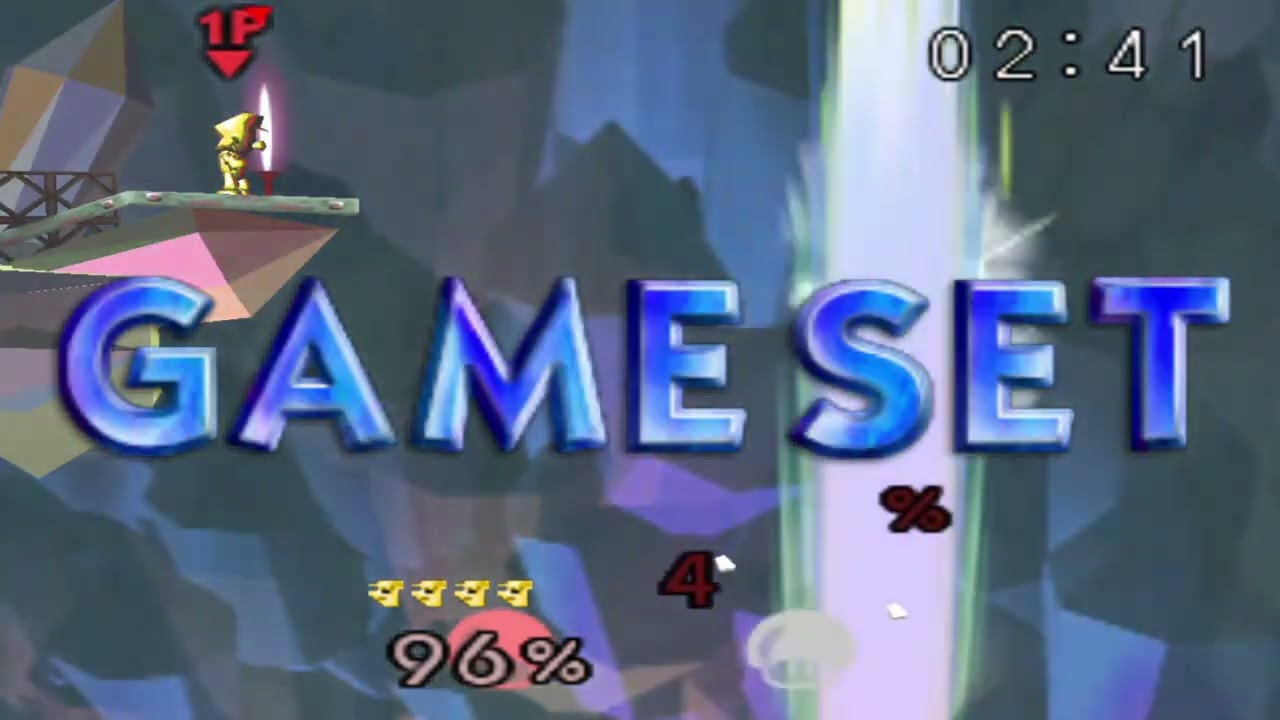 Super Smash Bros 64 All Bosses (Gold Luigi)