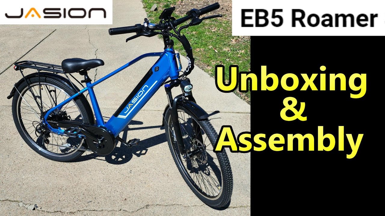 Jasion EB5 Roamer Electric Bike Unbox & Assembly