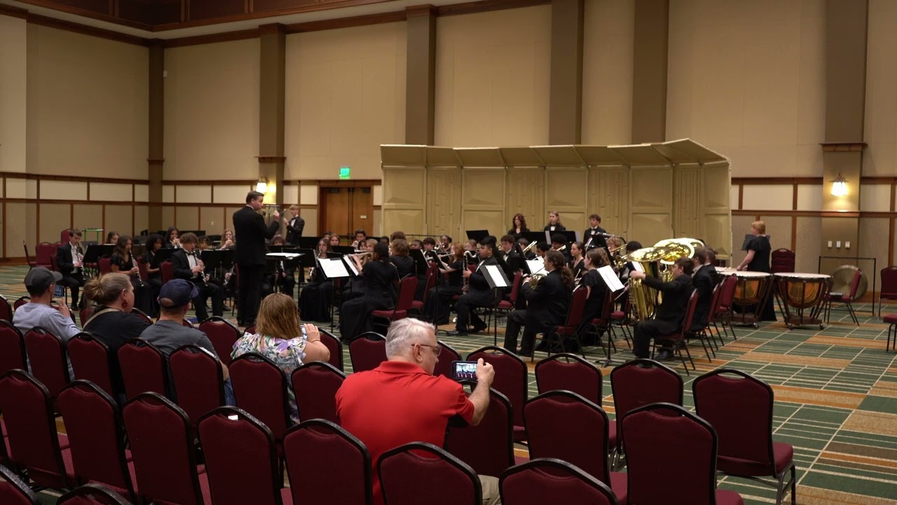 Crestview High School - The Big Red Machine - Symphonic Band Performance SMMF 4/4/2025