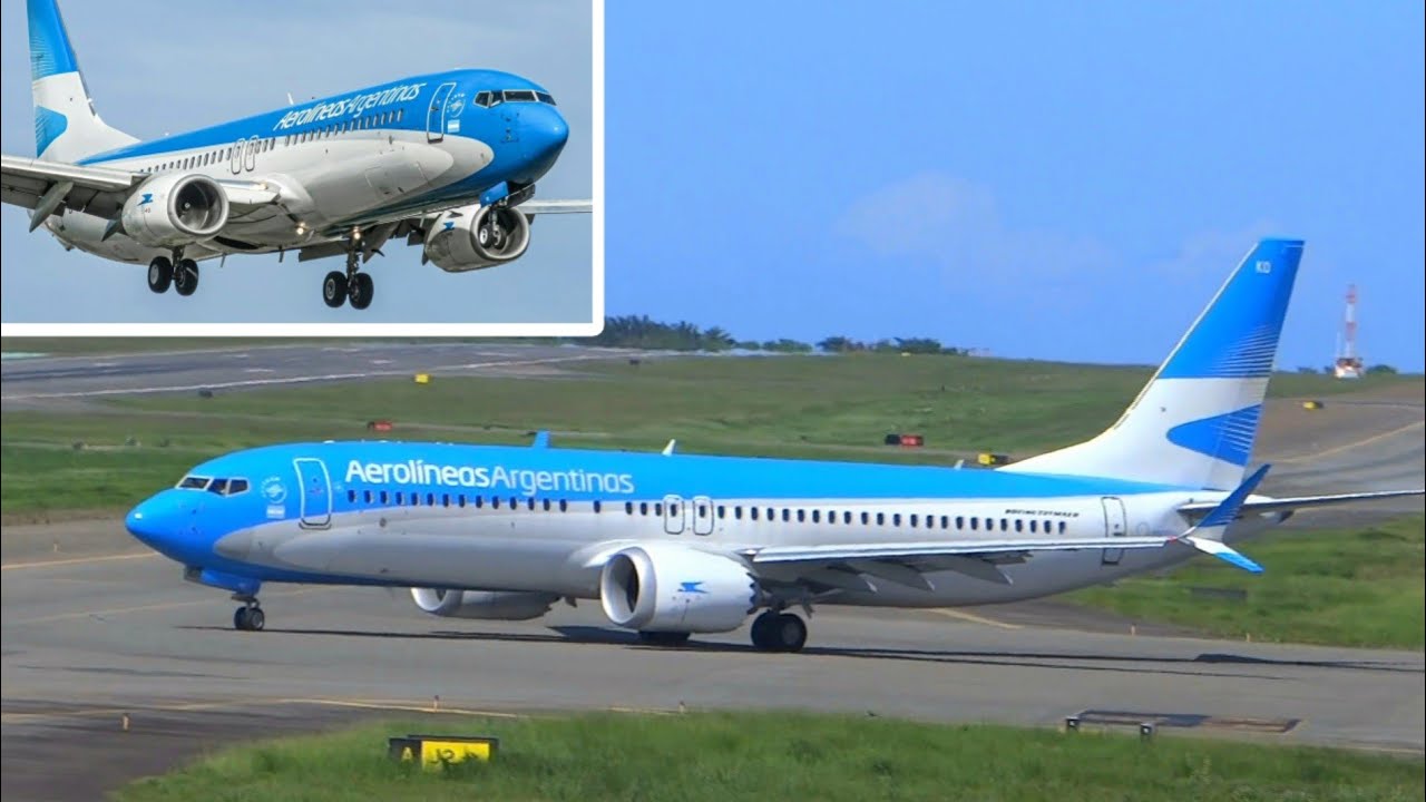 Dois Aviões da Aerolineas Argentinas Pousando em Salvador no Mesmo Dia ✔