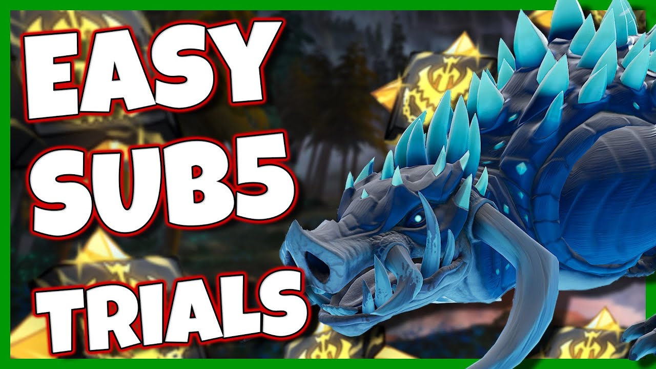 Dauntless Quillshot trials - EASIEST sub 5 build and guide