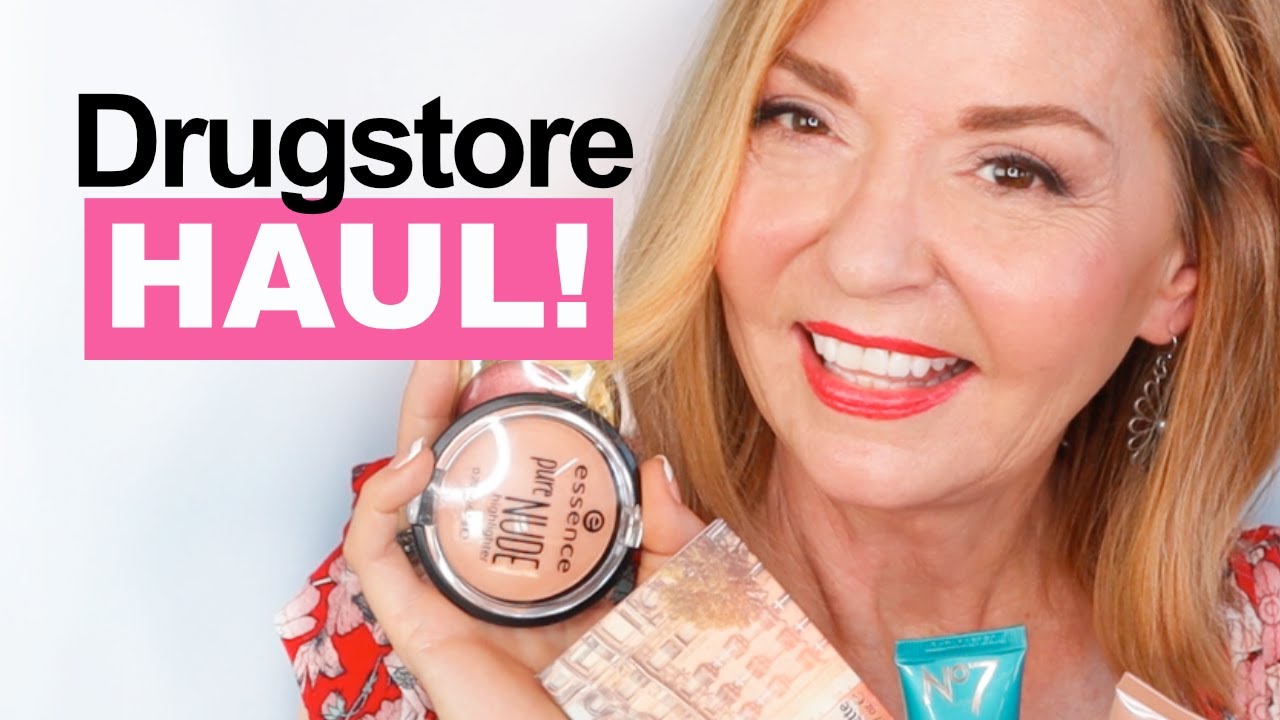 Drugstore Makeup Haul Over 50