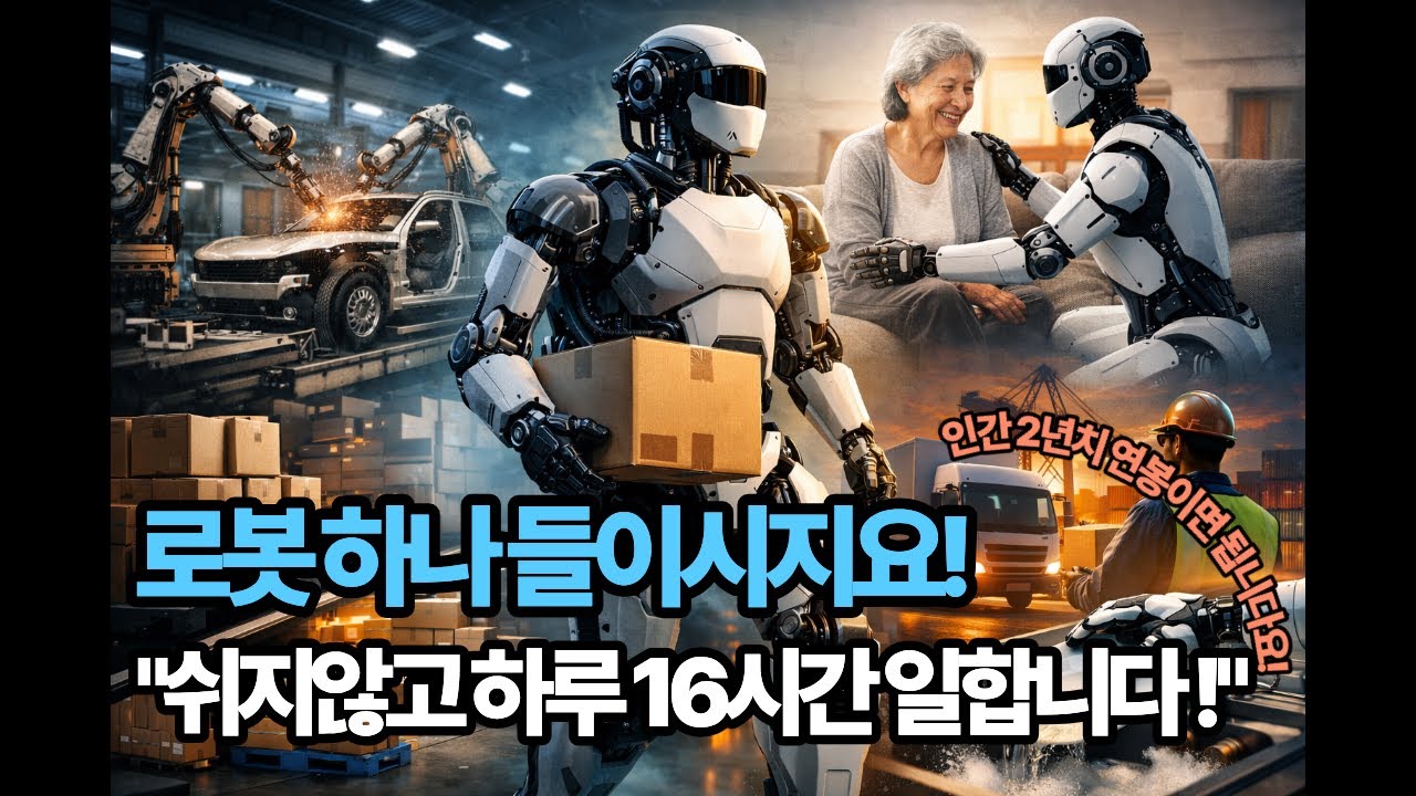 "인간2년치 연봉" ㅣ 현대차 아틀라스 ㅣ 