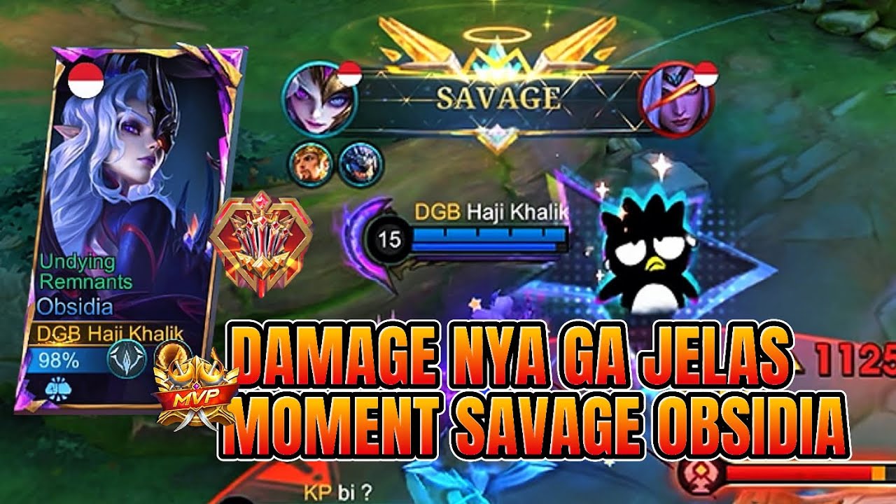 JANGAN REMEHIN HERO INI!!? || SAVAGE OBSIDIA || BUILD LENGKAP ADA DI AKHIR GAME🔥