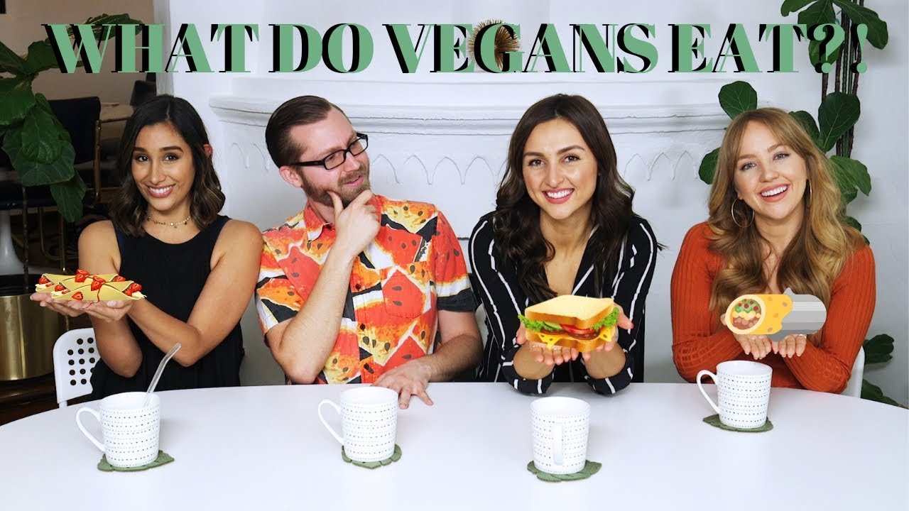 WHAT 4 VEGANS EAT IN A DAY