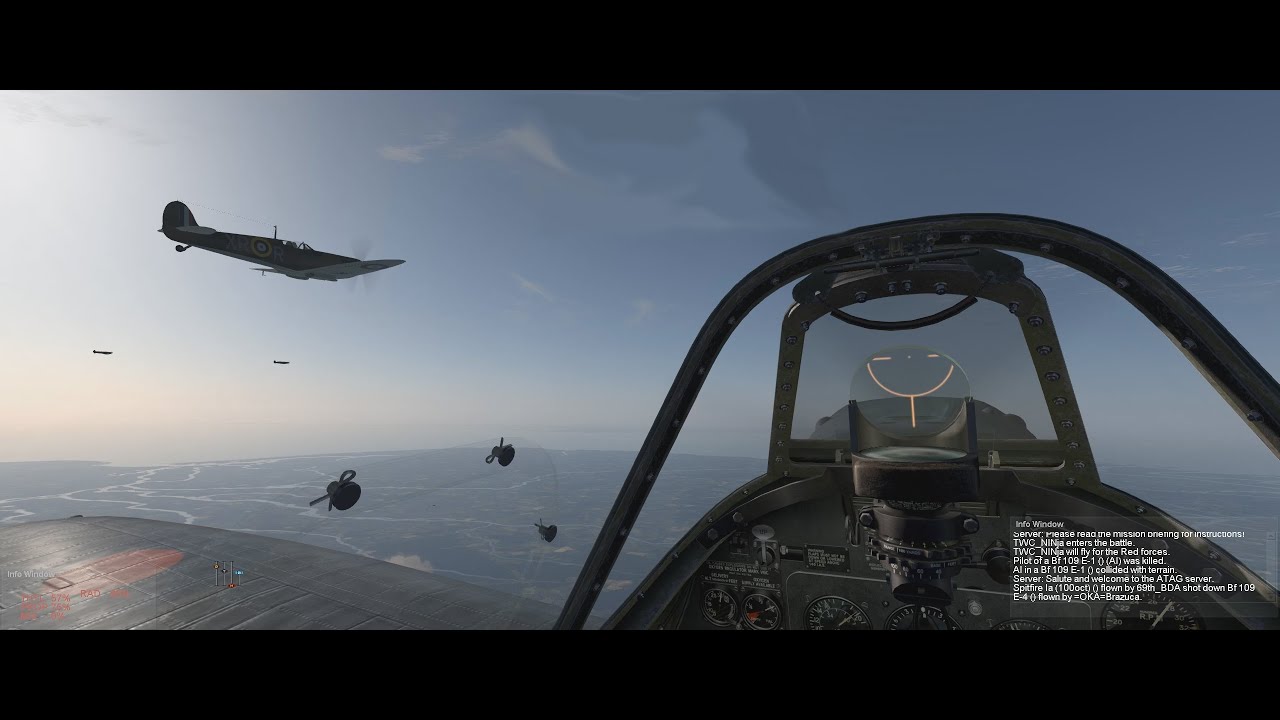 Cliffs of Dover ATAG Server - Flight of 6 Spitfires to France