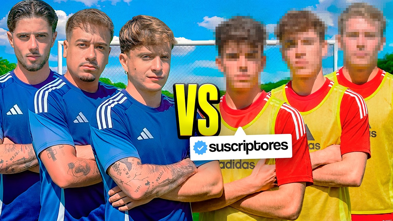 Youtubers VS Suscriptores ⚽️🔥 &iquest;NOS HUMILLAN en RETOS DE FUTBOL?
