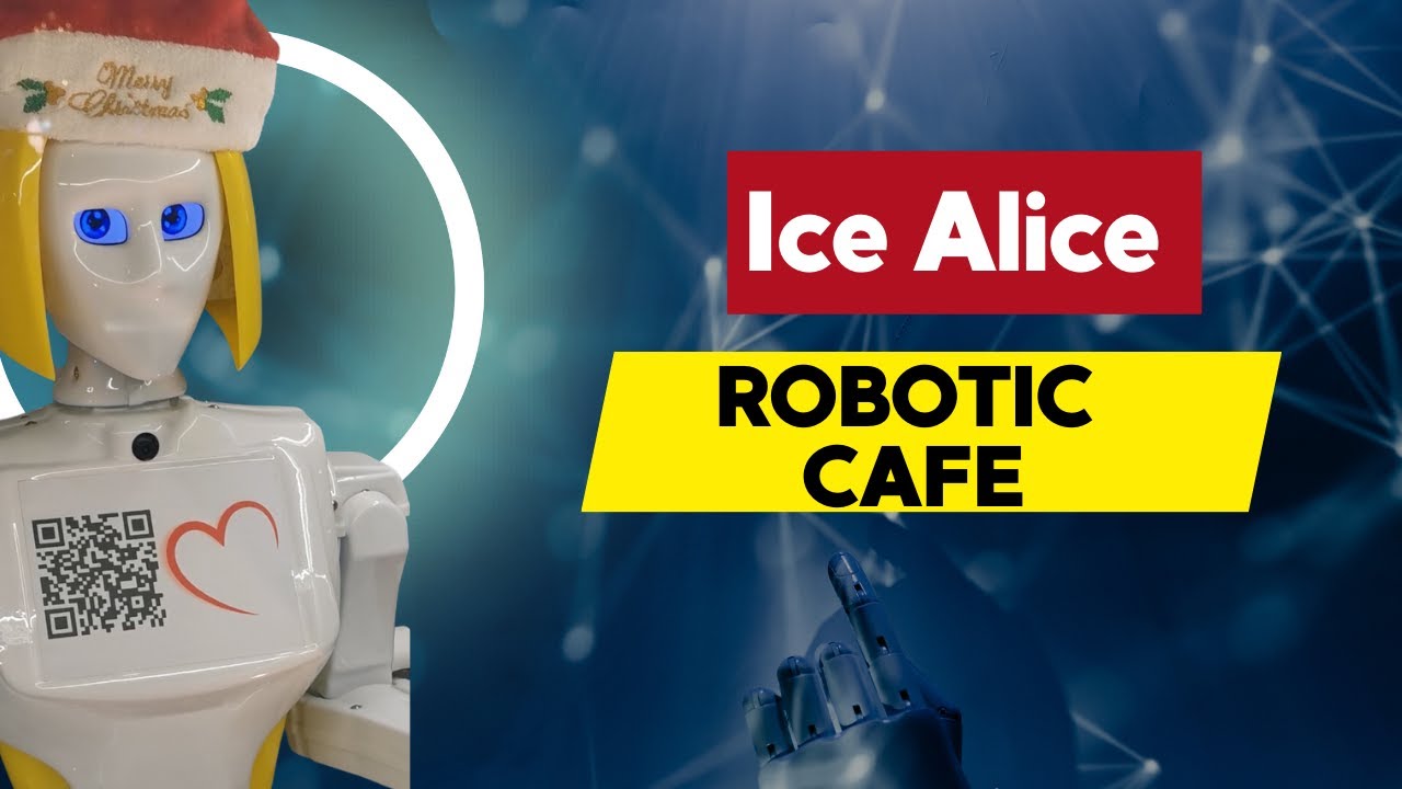 Meet Ice Alice Robotic Cafe | Get Your Coffee & Ice Cream served by robot