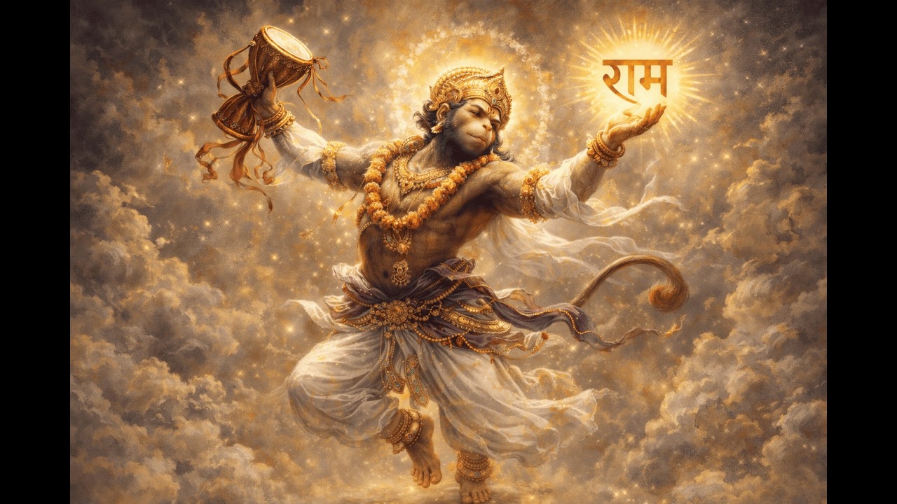 Hanuman Chalisa: Ultimate Power Version | High Energy Sitar Shredding | संकटमोचन हनुमान चालीसा