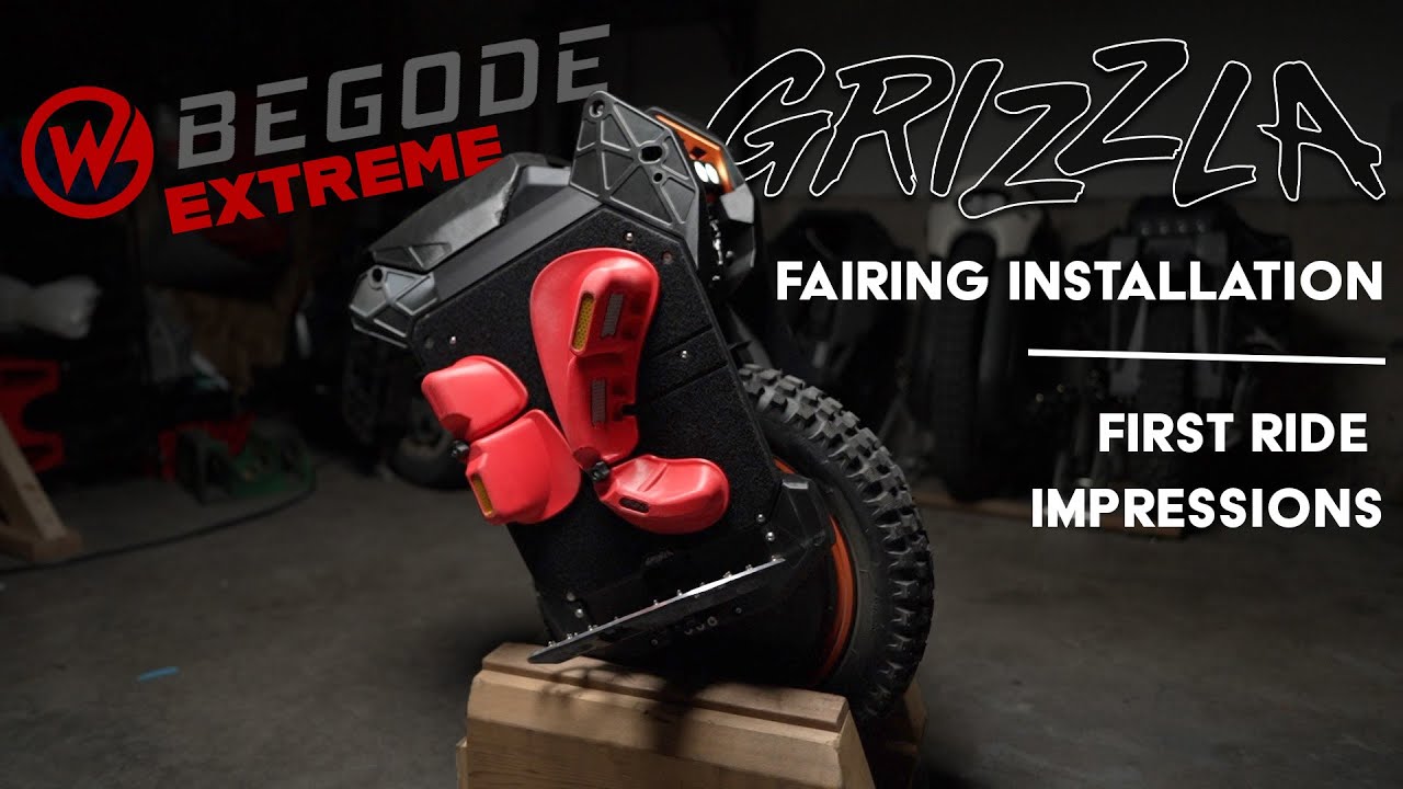 Begode Extreme Grizzla Fairing Installation & First Impressions