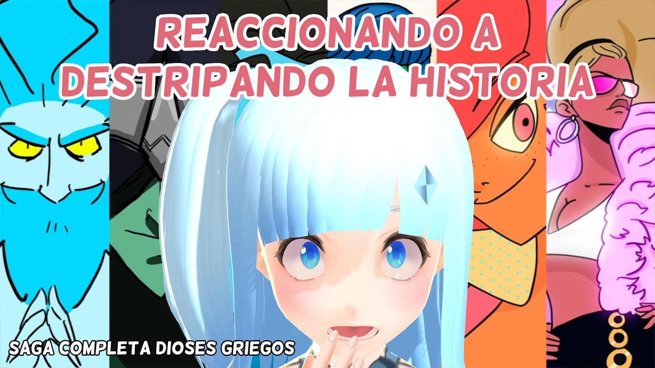 Vtuber Reacciona a: Destripando la Historia - Saga Dioses Griegos