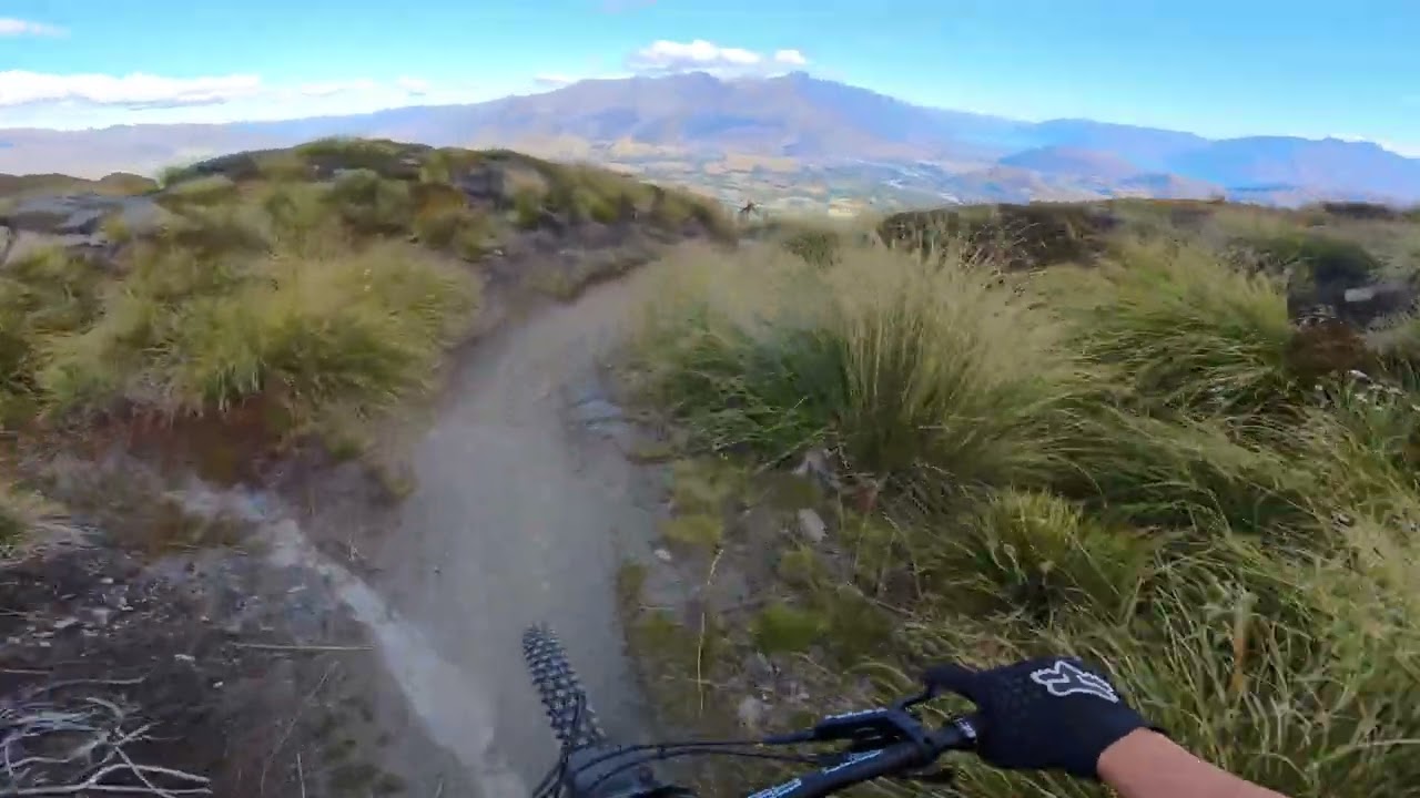 Way Out Wide Trail Coronet Peak Queenstown New Zealand