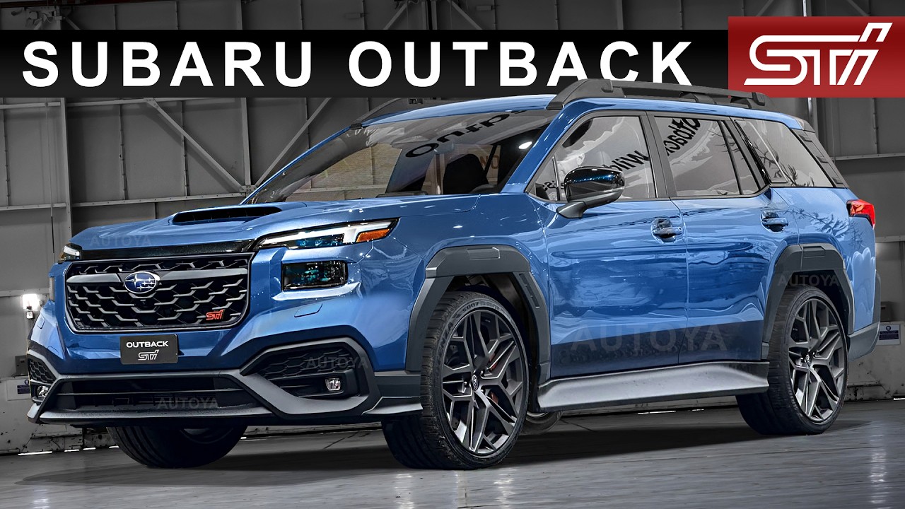 New 2027 Subaru Outback STI - Most Powerful Outback with WRX engine or Plug-In Hybrid powertrain