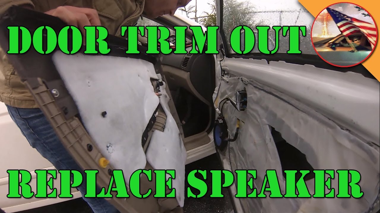 '09 KIA Spectra EX: Remove Door Trim Panel and Replace Speaker