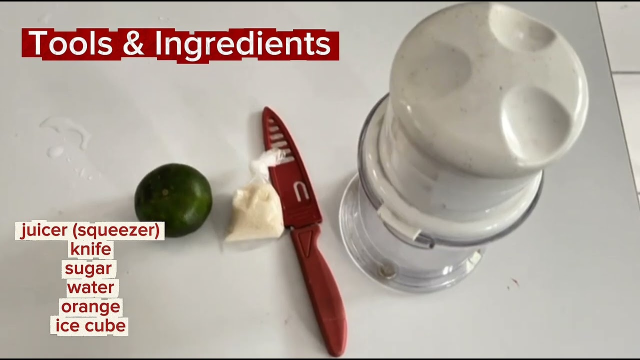 how to make fresh orange juice from group 7