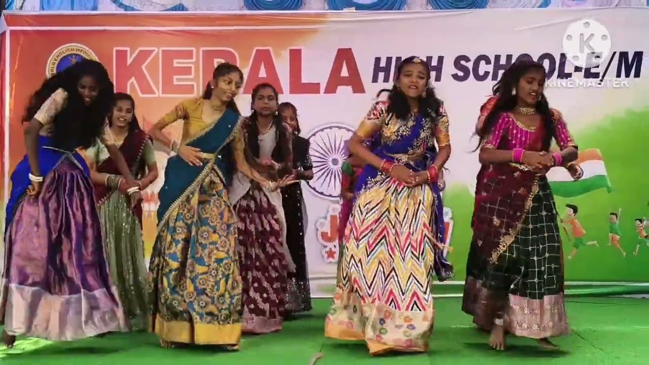 Jillelamma Jitta Song Dance Performance by KEMS 7th Class Students.