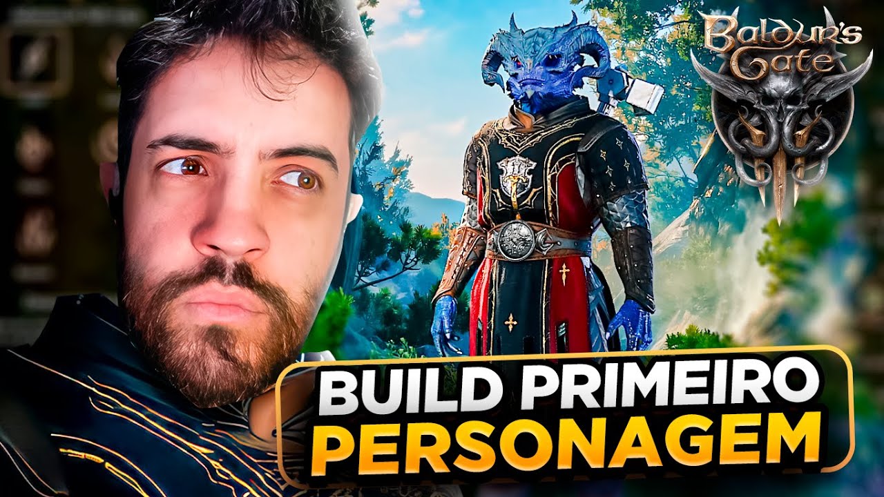 BALDURS GATE 3 - PRIMEIRA BUILD NO JOGO FINAL! DICAS PARA BRILHAR!