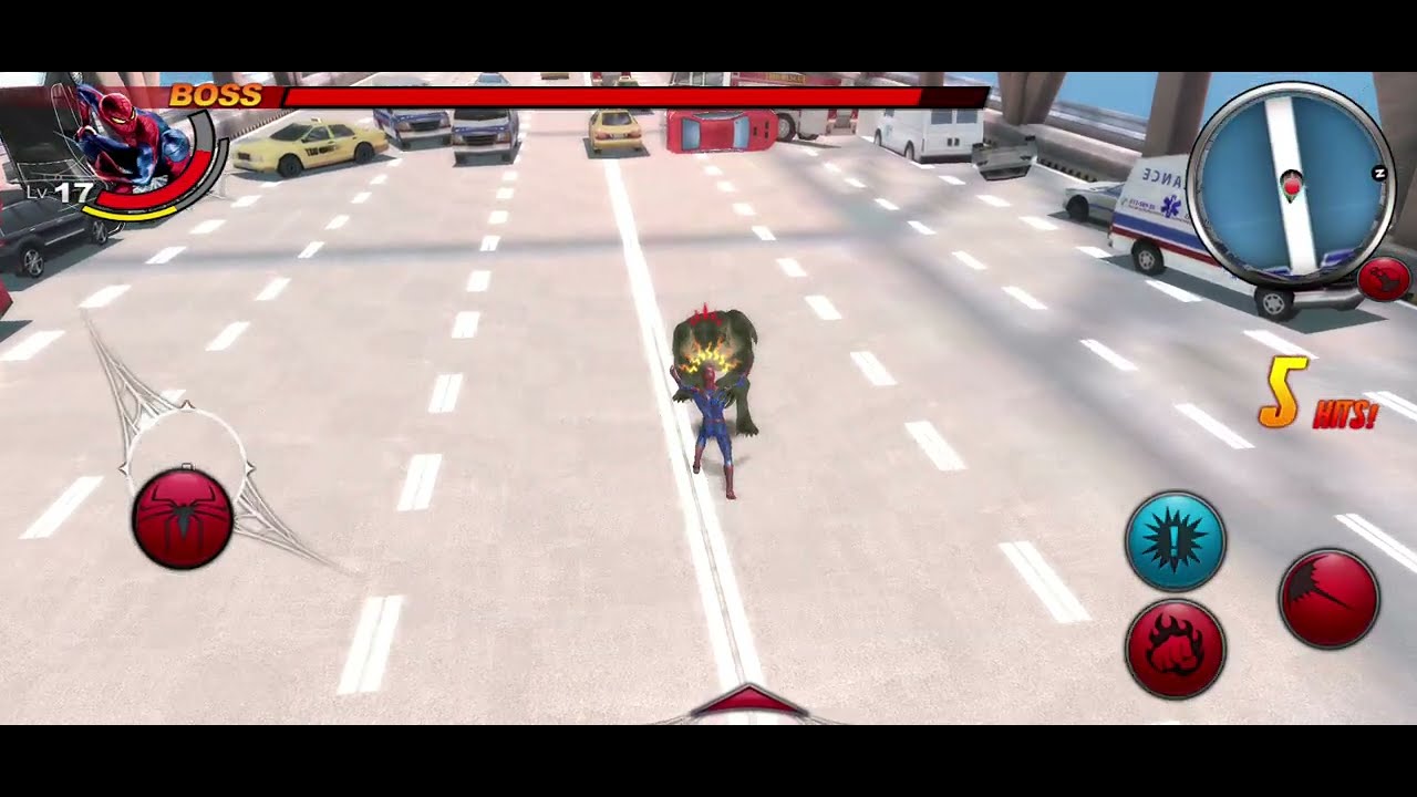 The amazing spider man 1 the lizard fight!