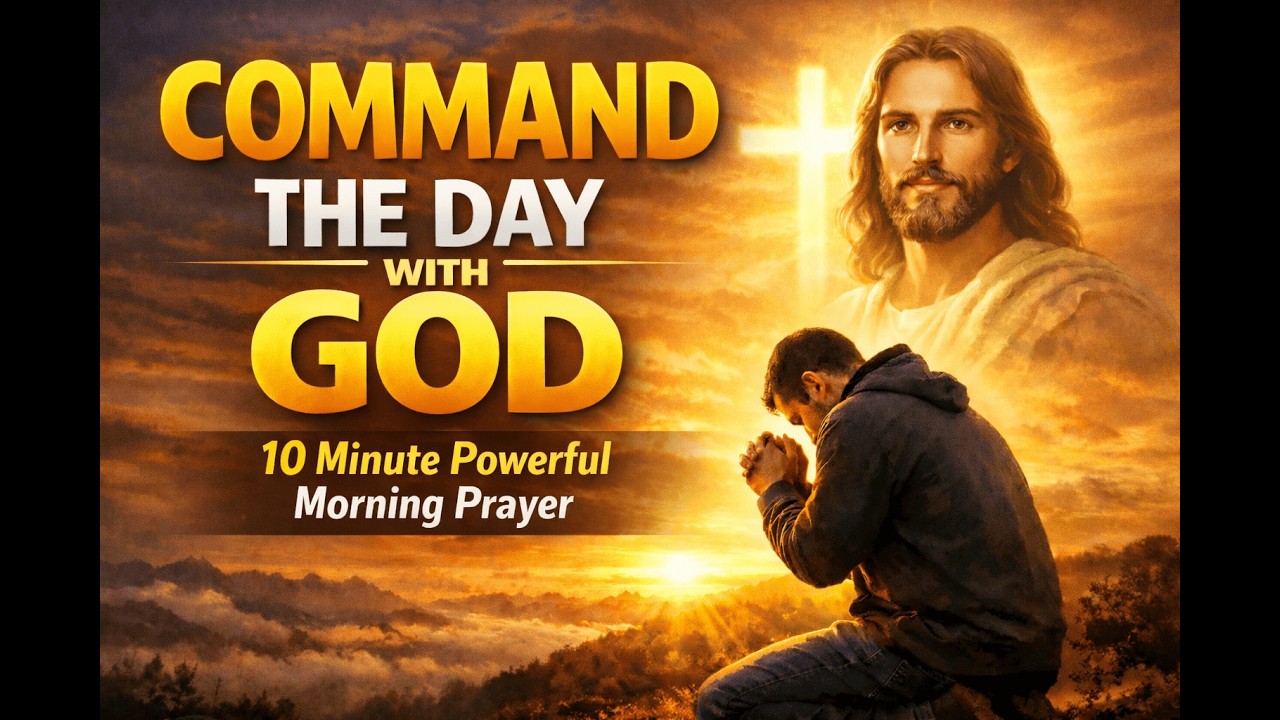 Command Your Day With God | 10 Minute Powerful Morning Prayer