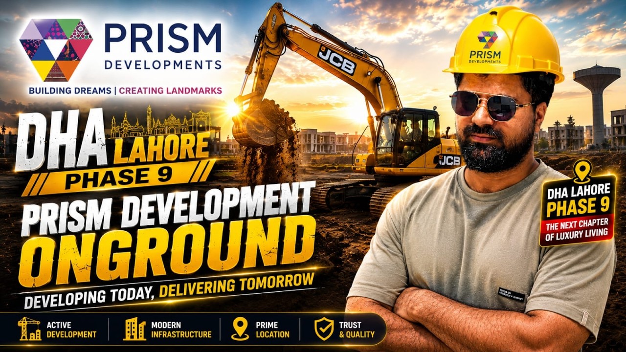 DHA Phase 9 Prism On-Ground Developments MAY 2026 | Latest Updates & Progress