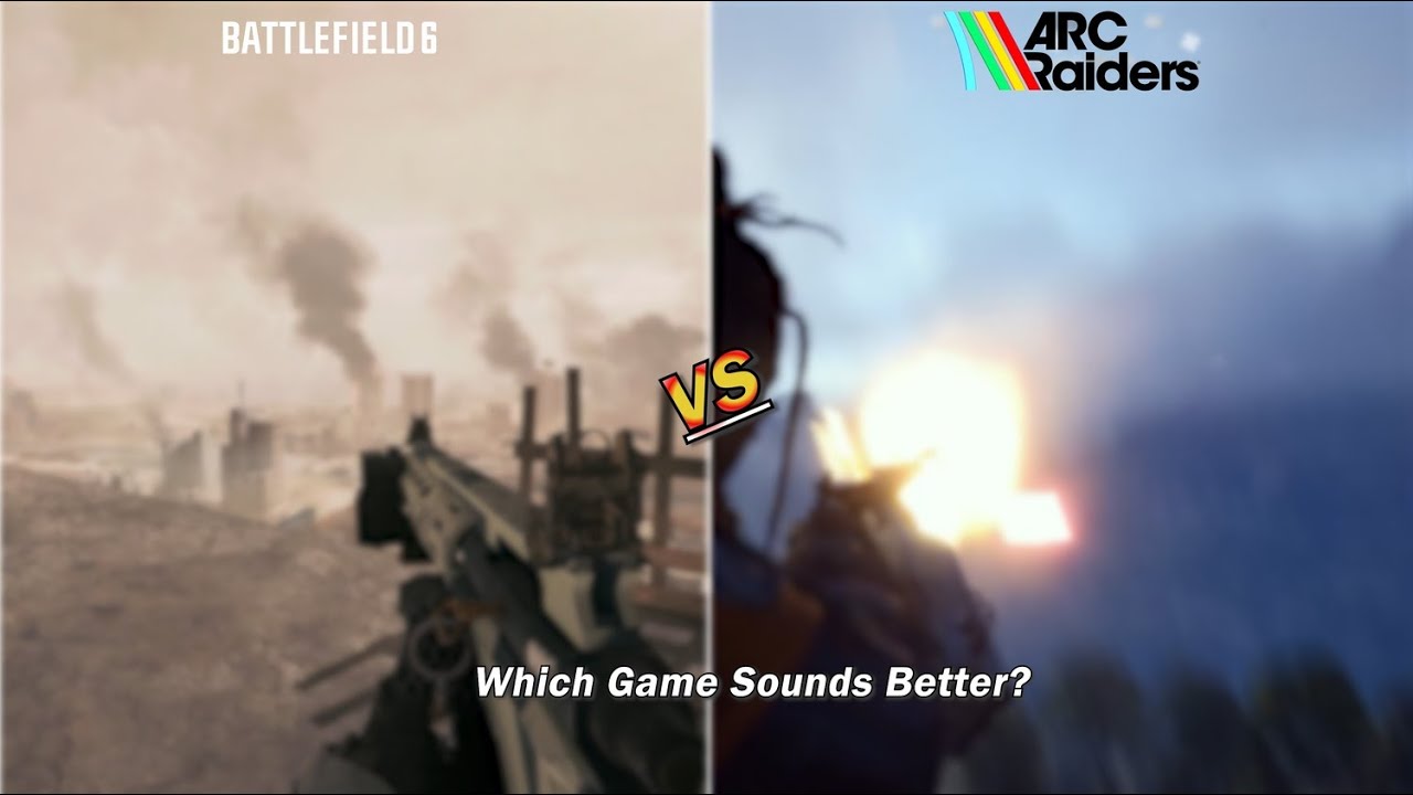 Audio Design Comparison - Battlefield 6 vs ARC Raiders