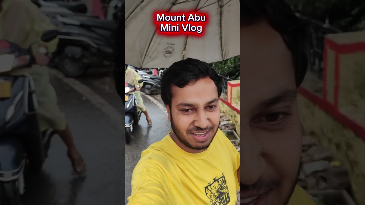 Mount Abu Monsoon Vlog 😍 Mini Vlog 📸 Daily Updates 😍