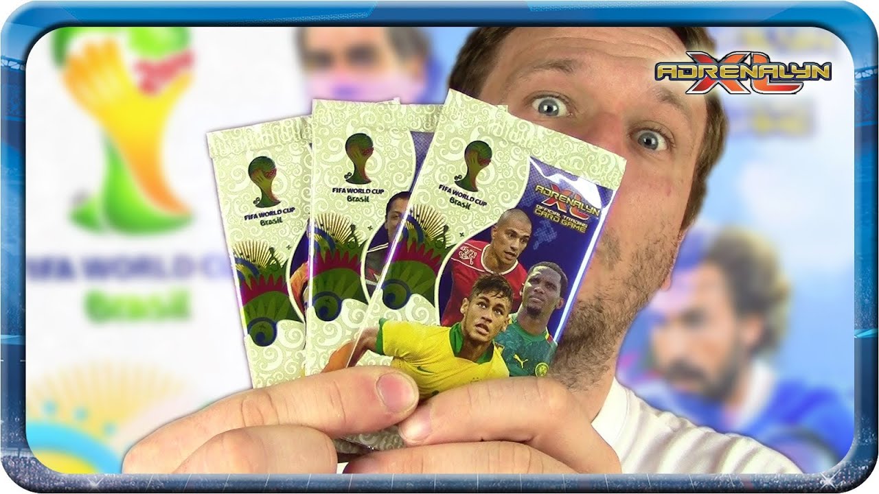 Adrenalyn XL Fifa World Cup Brasil 3 Booster Unboxing