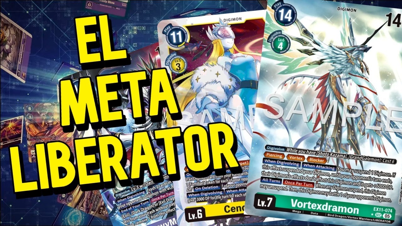 Tier List Expansion Ex11 | Los DECKS Mas Fuertes de Dawn of Liberator |  Digimon Card Game