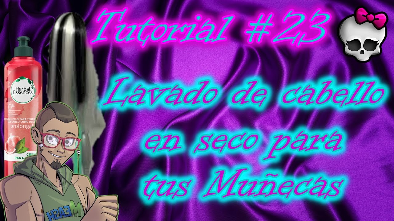 Monster High Reparación: Lavar el cabellos de tus Mueñecas/ Manualidades Muñecas/ Monster High Esp