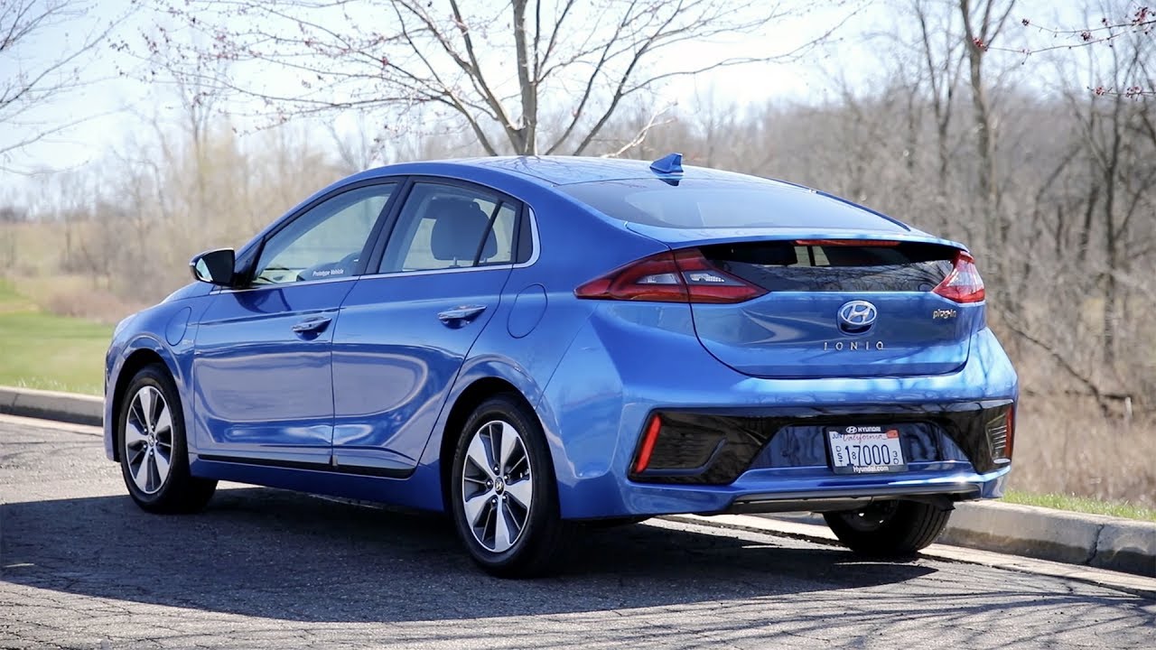 Прототип подключаемого гибрида Hyundai IONIQ 2018 года — первые впечатления от первого лица (бина...