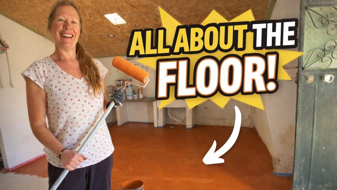 Painted Floor Looks Incredible | Renovation Reveal