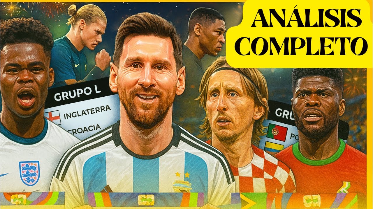 Análisis de TODOS LOS GRUPOS DEL MUNDIAL 2026 Usa, Mexico, Canada🔥