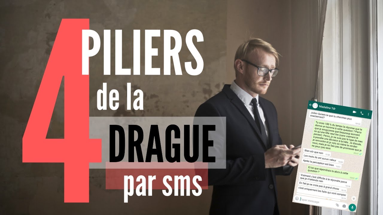 Mes 4 piliers infaillibles pour séduire une fille par SMS !