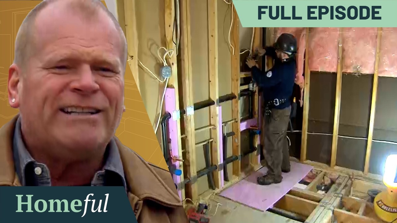 Turning a DIY Mess into a Functional Bathroom | Holmes Makes it Right 111