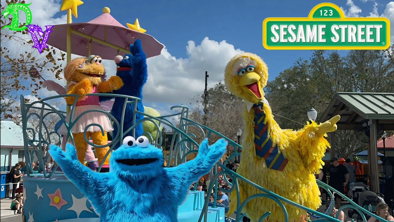 Sesame Street Party Parade 2026 SeaWorld Orlando Florida 
