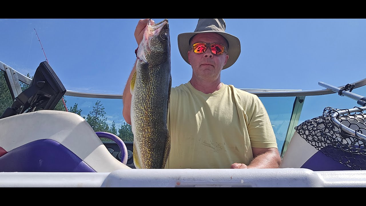 Lake Roosevelt Walleye Fishing 2025
